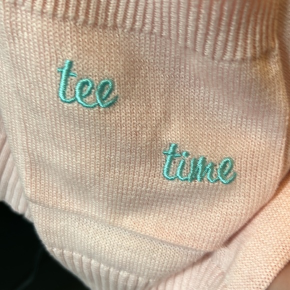 Loveshackfancy NWT Jura Cardigan in Pink Sands xs - Picture 8 of 12